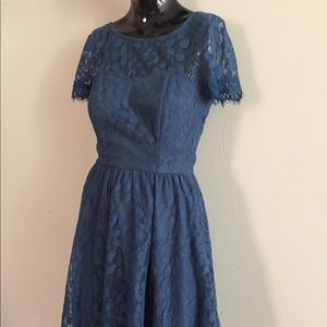 Blue Lace Dress - LC
